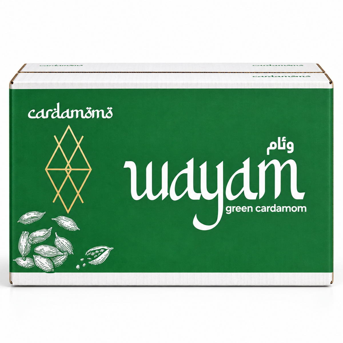 Bulk Cardamom - 5kg Box - Premium Guatemalan Whole Green Pods