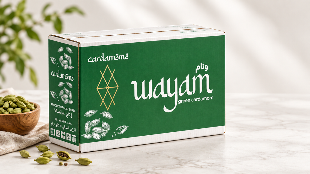 Bulk Cardamom - 5kg Box - Premium Guatemalan Whole Green Pods