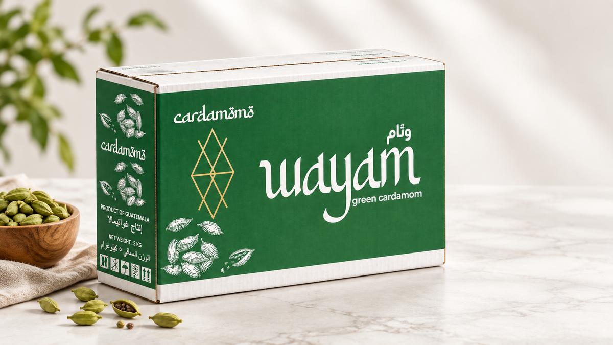 Bulk Cardamom - 5kg Box - Premium Guatemalan Whole Green Pods